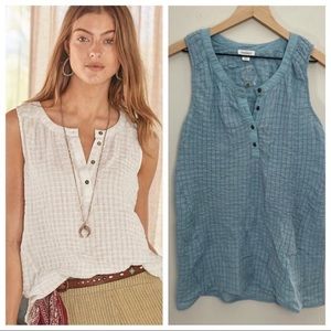 Sundance NWOT Martil Henley Top